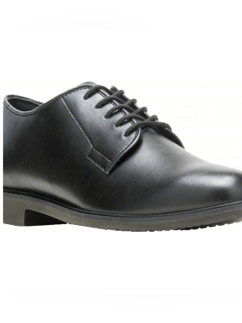 BATES Oxford Leather Shoe Uniform Footwear, Men's, Size 10 3E or 10.5 3E Black